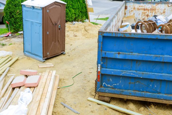 Emergency porta potty rental unit ready for fast deployment in Bakersfield