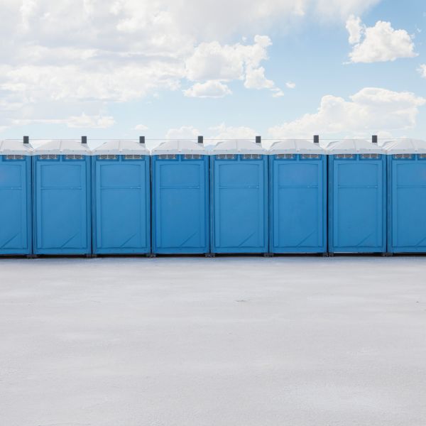 Porta potty service and maintenance visit in Southern California